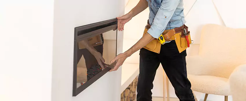 Metal Fireplace Installation in Tanque Verde, Arizona