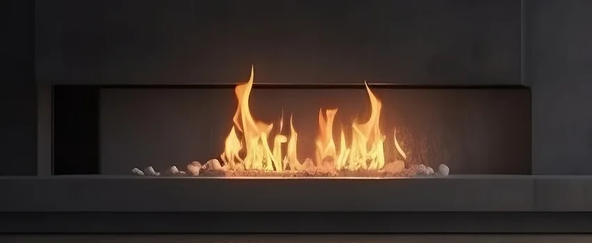 B-Vent Gas Fireplace Installation in Tanque Verde, AZ