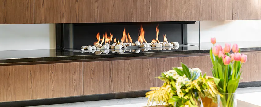 Double-height Fireplace Design Refurbishment in Tanque Verde, Arizona